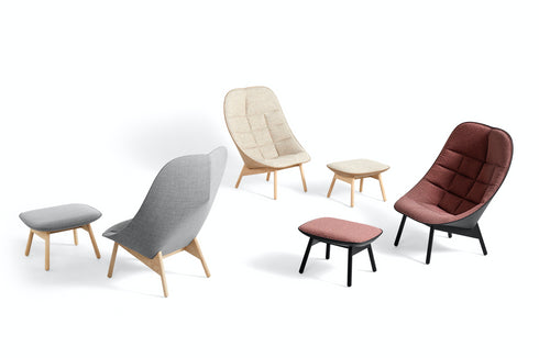 Uchiwa Quilted Lounge Chair